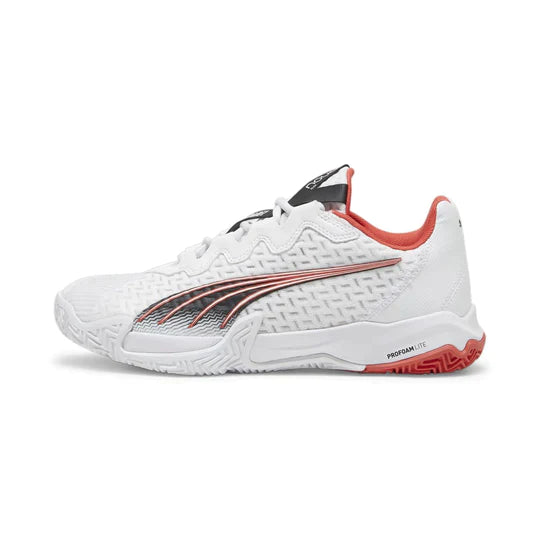 PUMA NOVA ELITE white/black/active red