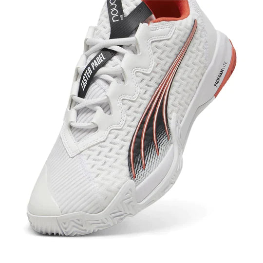 PUMA NOVA ELITE white/black/active red