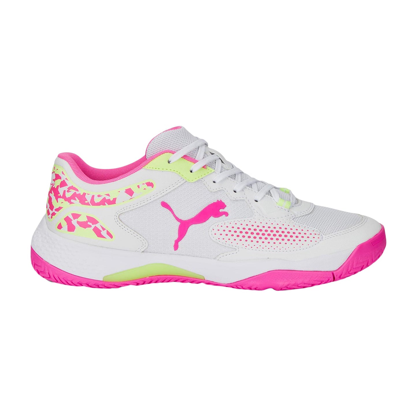 Puma Solarcourt RCT White/Ravish/Fast Yellow